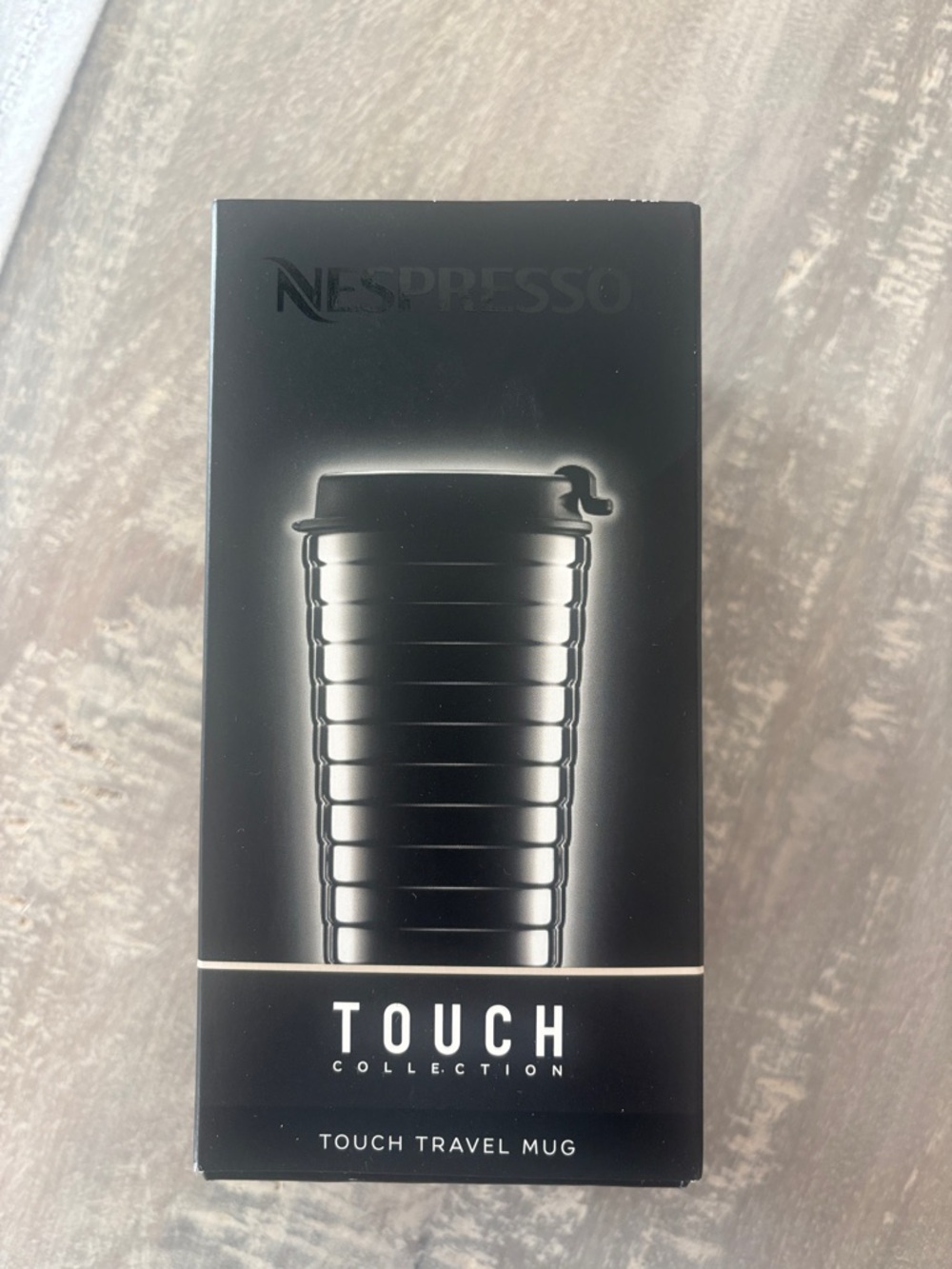 Nespresso Touch Travel Mug – silver